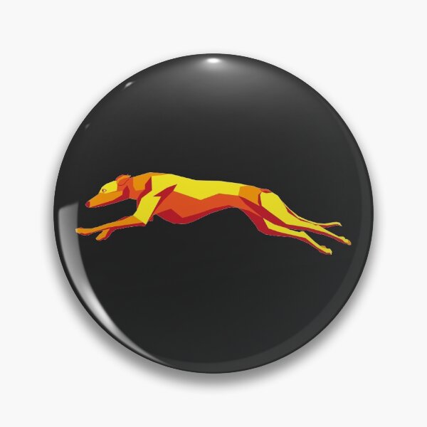 Item preview, Running Geometric Greyhound designed and sold by SarcasticBadger.