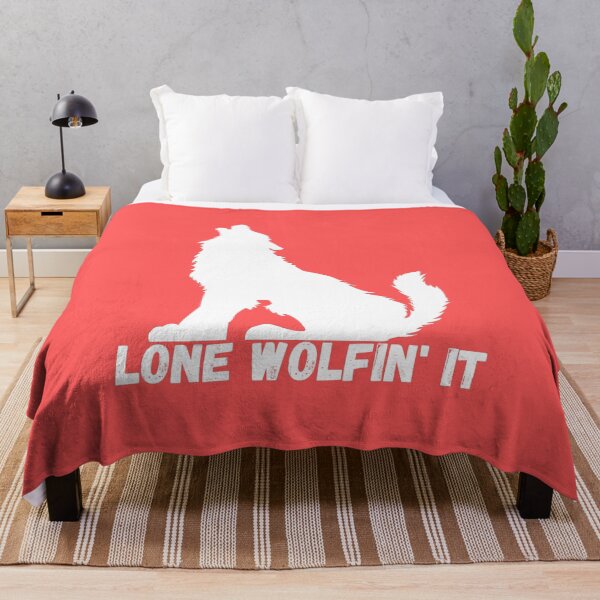 Item preview, Lone Wolfin' It: Coral Selection designed and sold by Intuitive Engines Apparel Co..
