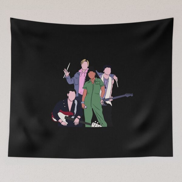 Item preview, The 3 Boys And the Girl of Sunset Curve designed and sold by ButterflyX.