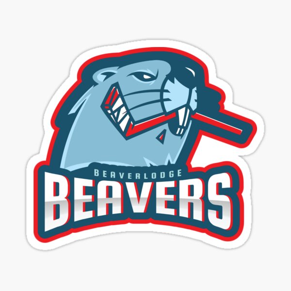 "Imaginary Sports Teams Canada Edition Beaverlodge Beavers" Sticker