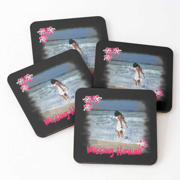 Item preview, Missing Hawaii Vacation Surfing Sunset Beach Aloha designed and sold by Paulina Vanlife.