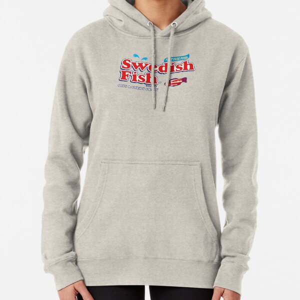 swedish fish hoodie