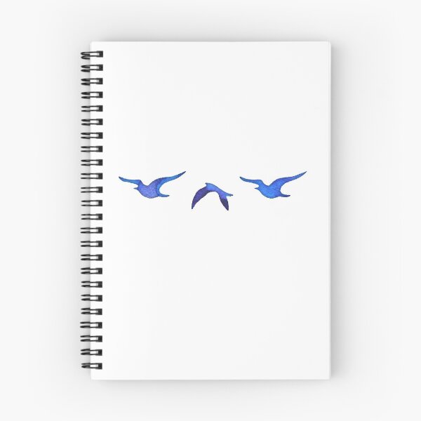 Item preview, Flying Birds Seagulls Watercolor designed and sold by thefrshmachine.