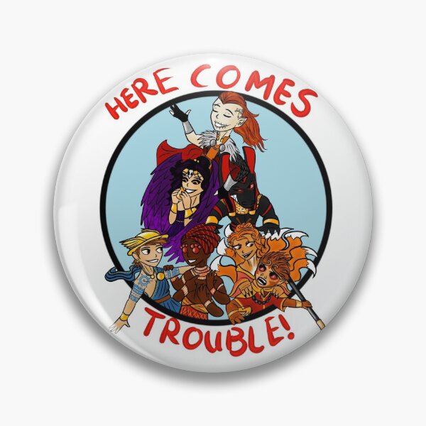 Item preview, Here Comes Trouble designed and sold by new-reality.