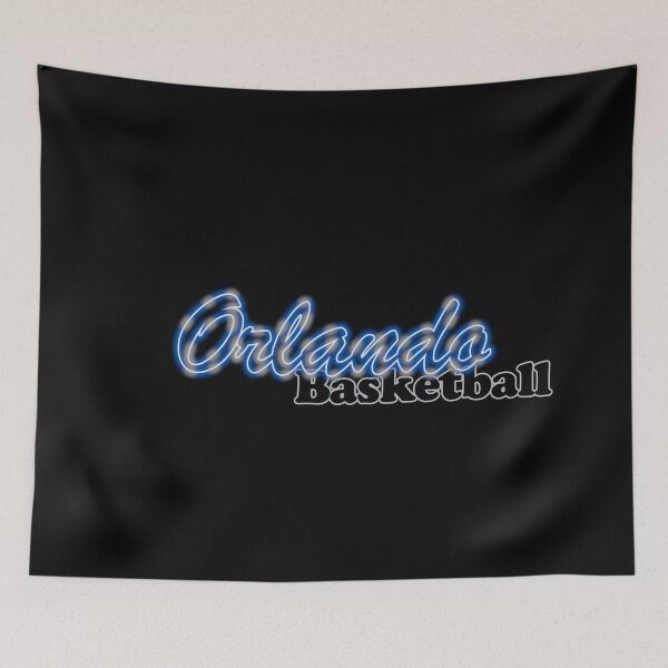 Item preview, Fan of Basketball in Orlando Neon Blue and Silver designed and sold by gkillerb.