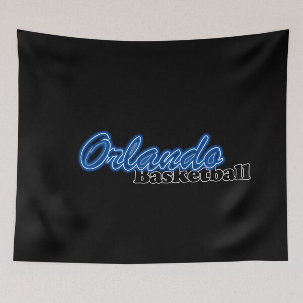 Item preview, Fan of Basketball in Orlando Neon Blue w Silver Accents designed and sold by gkillerb.