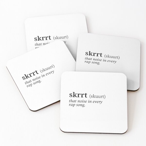 Item preview, Skrrt Rap Merch designed and sold by dualogy.