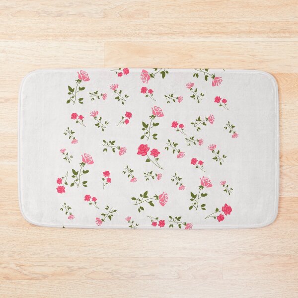 Item preview, Romantic Pink Roses Floral designed and sold by . JustBeUnique ..