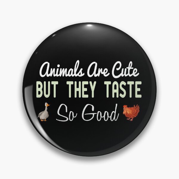 Item preview, Animals Are Cute But They Taste So Good designed and sold by ZAstore.