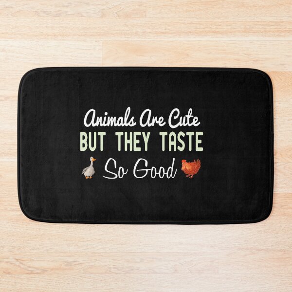 Item preview, Animals Are Cute But They Taste So Good designed and sold by ZAstore.