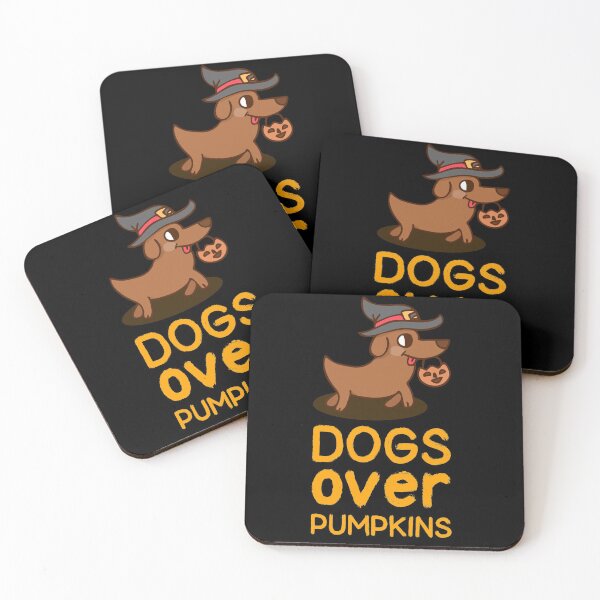 Item preview, dogs over pumpkins designed and sold by joshua pierre.