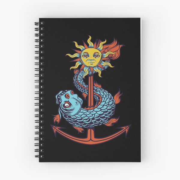 Item preview, Colorful Sunshine Anchor with Fish designed and sold by Sinfamous.