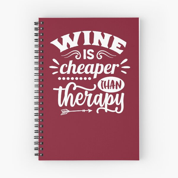 Item preview, Wine is cheaper than therapy designed and sold by AdventureTee.