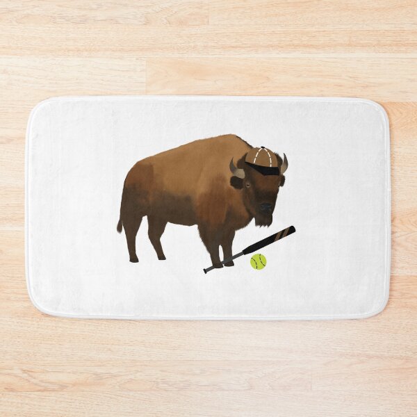 Item preview, Softball Bison designed and sold by cmd-art.