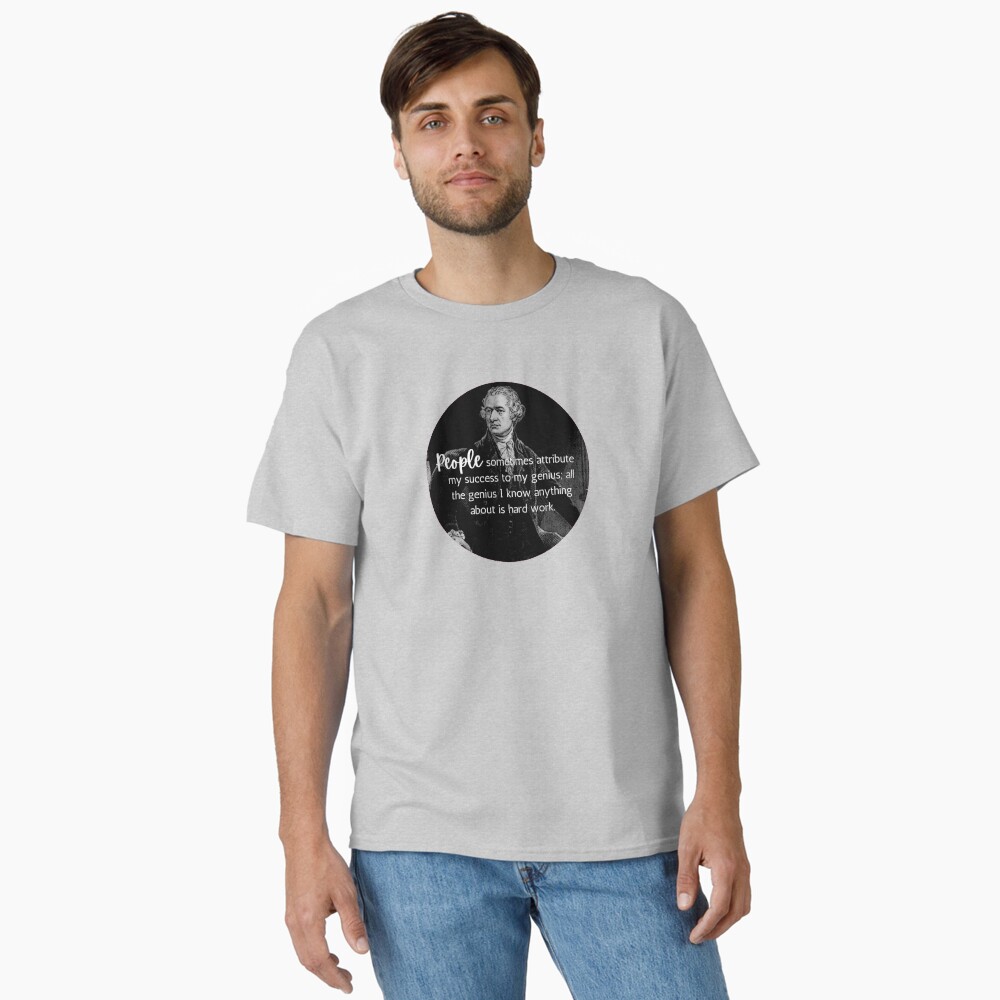 Hamilton quote Oversized T-Shirt