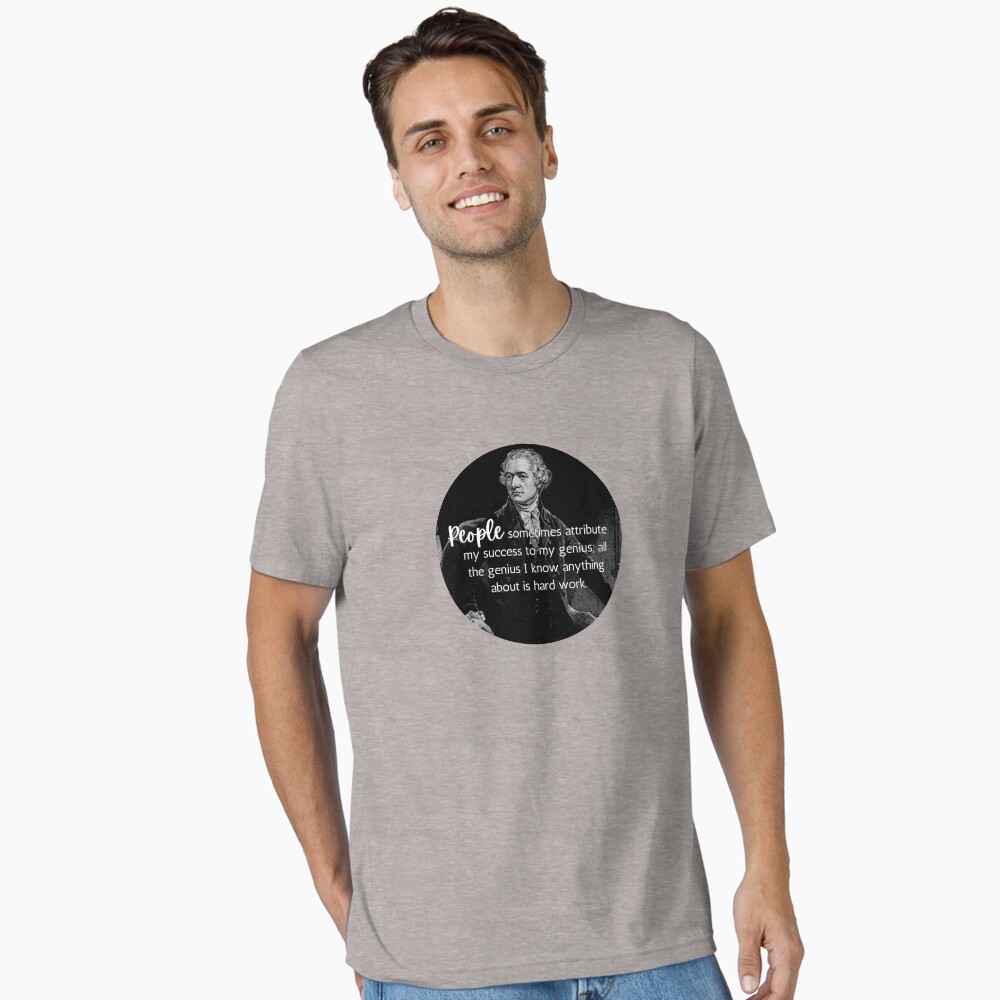 Hamilton quote Oversized T-Shirt