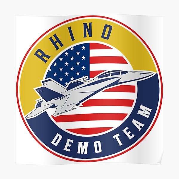 F/A-18 Rhino VFA-122 Flying Eagles&quot; Poster by MBK13 | Redbubble