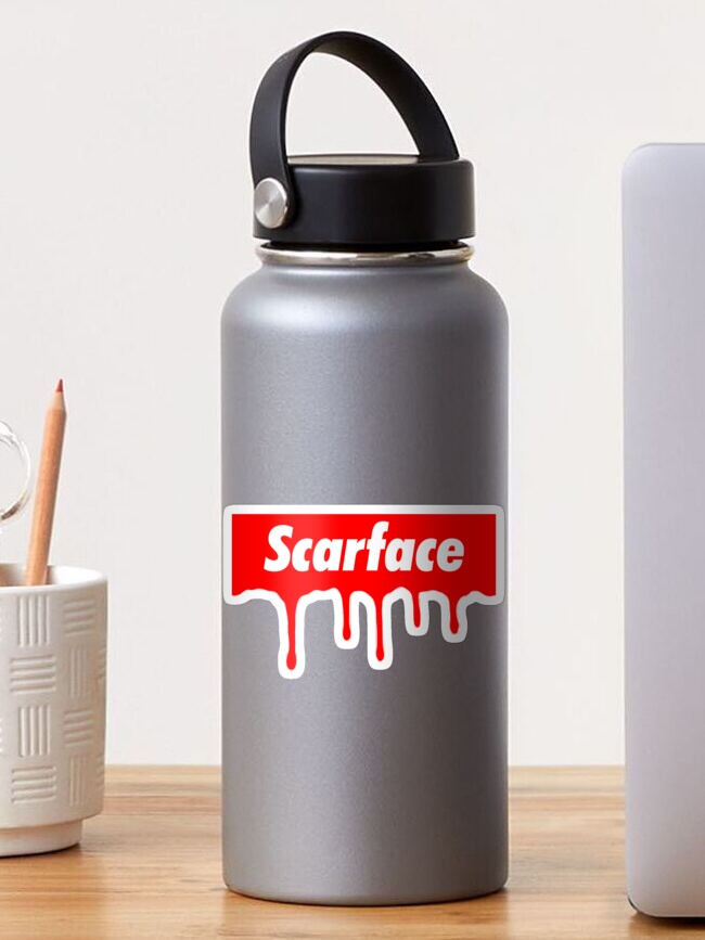scarface supreme sticker