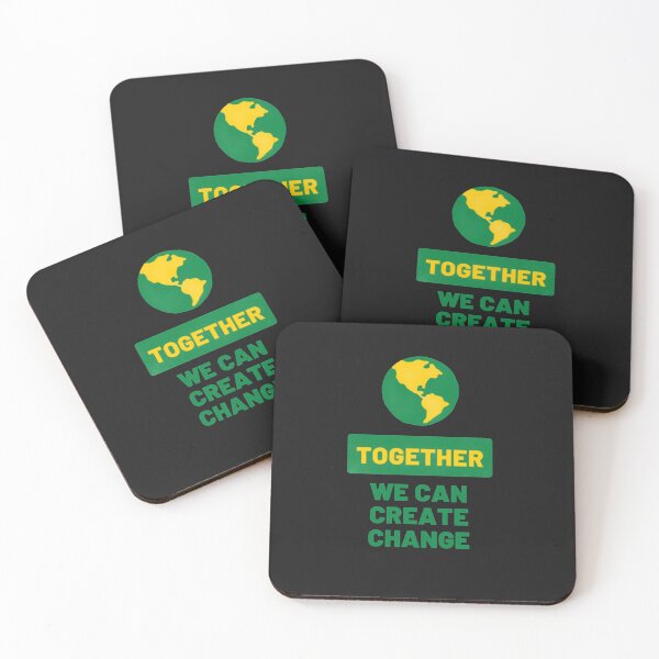 Item preview, TOGETHER WE CAN CREATE CHANGE designed and sold by GILLES VAZIRI.