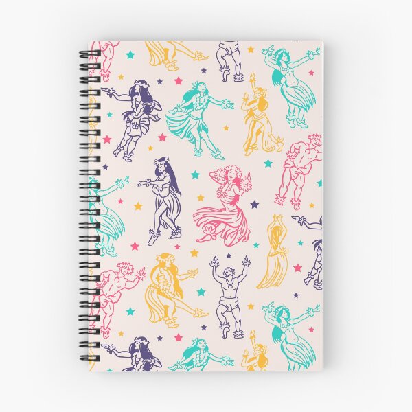 Item preview, Colorful Hawaiian Hula Dancer Pattern designed and sold by SLAG-Creative.