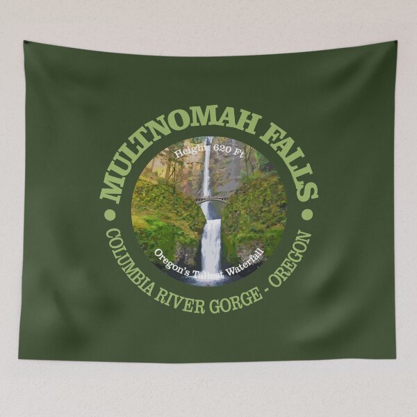 Item preview, Multnomah Falls (W) designed and sold by curranmorgan.