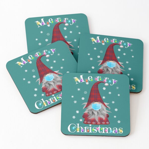 Item preview, Gnome Christmas Pajamas Face Mask - Garden Gnome Funny designed and sold by MagicBoutique.