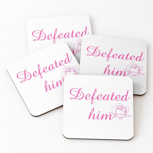 Item preview, defeated him cancer  designed and sold by BAFtime.