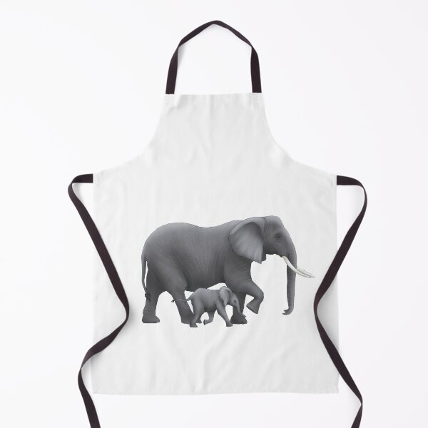 Item preview, African Elephant Mother & Child designed and sold by troyanthonyart.