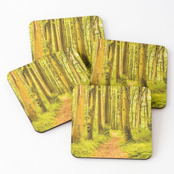 Item preview, Forest path and green tones designed and sold by Stéphane  Thirion.