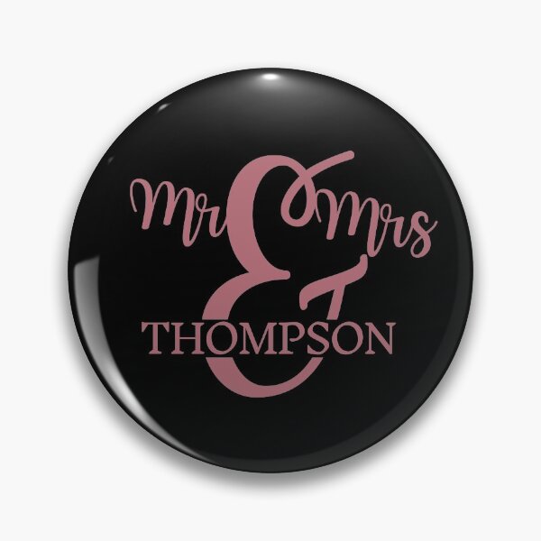 Artikelvorschau, Mr & MRS THOMPSON | Gift ideas entworfen und verkauft von yourscotborders.