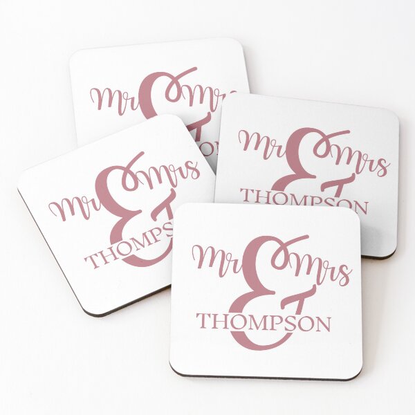 Item preview, Mr & MRS THOMPSON | Gift ideas designed and sold by yourscotborders.