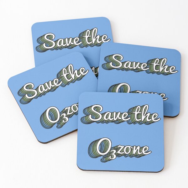 Item preview, Save the Ozone- blue designed and sold by Katherine Winner.