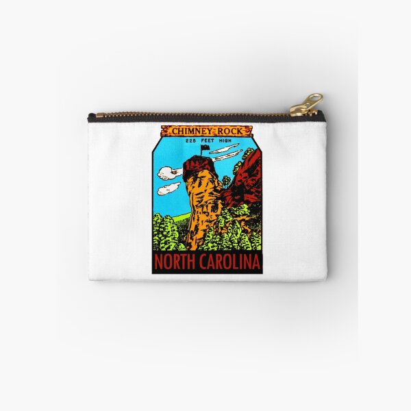 Item preview, Chimney Rocky North Carolina Vintage Travel Decal designed and sold by hilda74.
