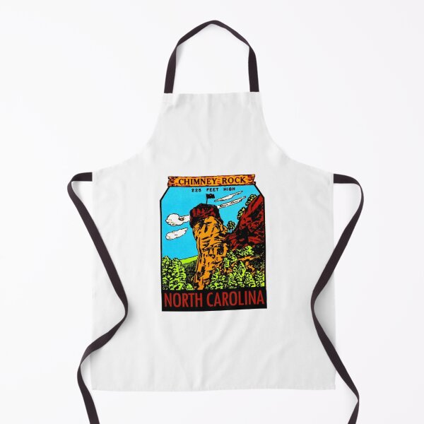 Item preview, Chimney Rocky North Carolina Vintage Travel Decal designed and sold by hilda74.