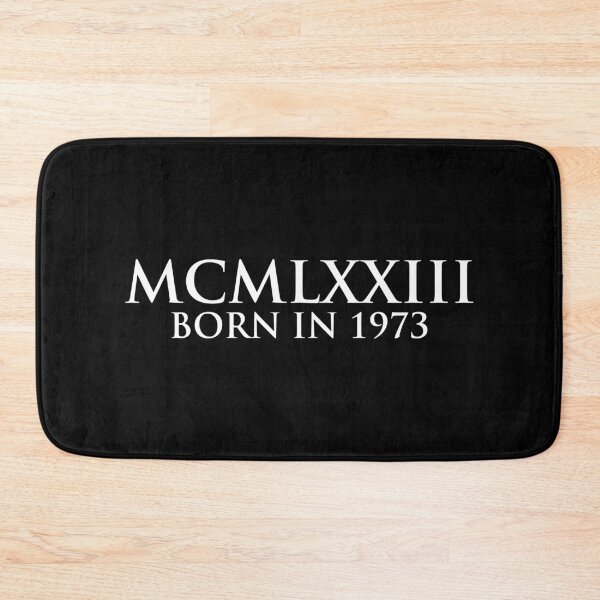 Item preview, Born in 1973 (Roman numeral) designed and sold by gemgemshop.