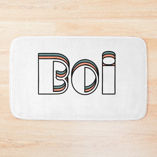 Item preview, Boi White Red and Blue Logo designed and sold by PeterPrv.