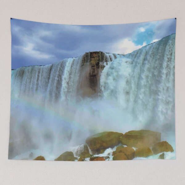 Item preview, Rainbow at Niagara Falls designed and sold by PlanetPrints.