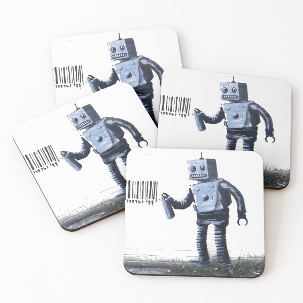 Item preview, Banksy Robot Graffiti Street Art designed and sold by Matt Astle.