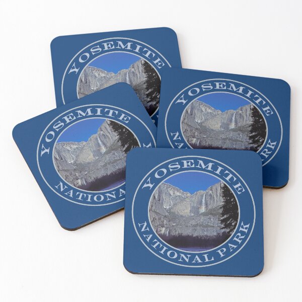 Item preview, California Yosemite Falls In Winter YNP designed and sold by tlcgraphix.