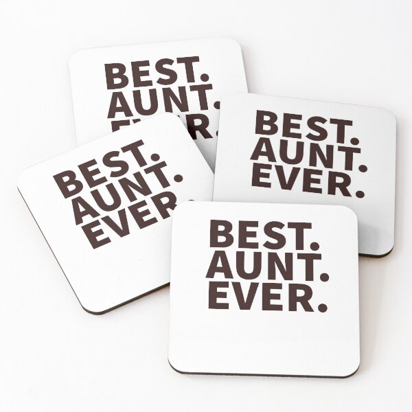 Item preview, Best Aunt Ever classic text design designed and sold by Redchilly.