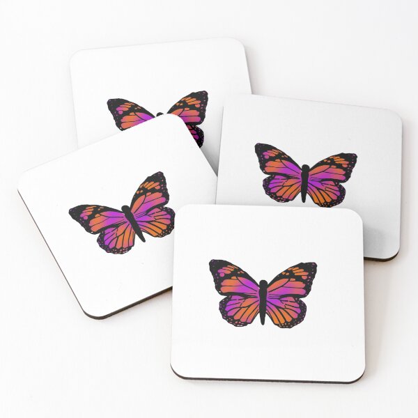 Item preview, purple and orange butterfly designed and sold by megan1007.