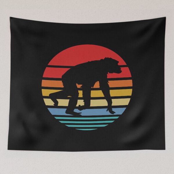 Item preview, Retro Style T Shirt Silhouette Vintage Chimpanzee1 designed and sold by Bendthetrend.