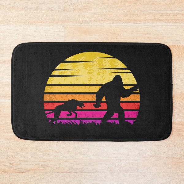 Item preview, Sasquatch and Cheetah Vintage Sunset designed and sold by ThundalyLife.