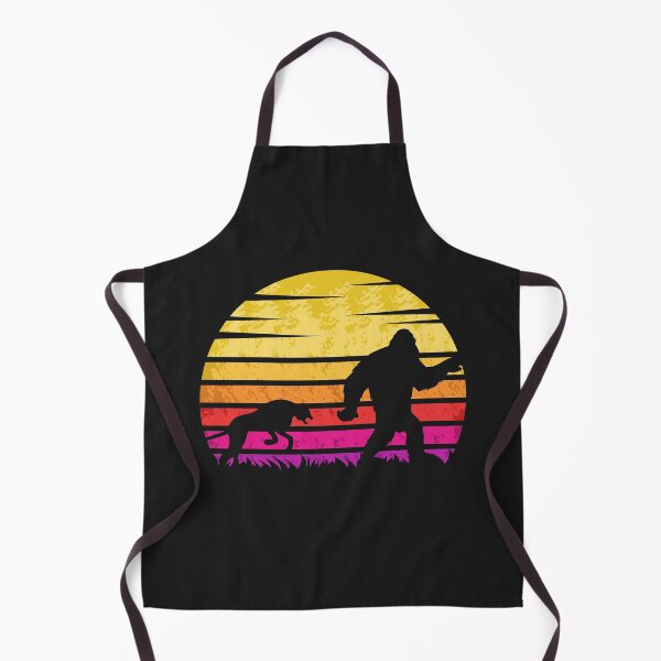 Item preview, Sasquatch and Cheetah Vintage Sunset designed and sold by ThundalyLife.