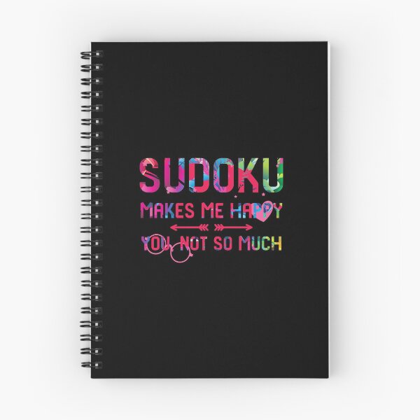 Item preview, Sudoku Makes Me Happy You Not So Much Everyday Puzzle Solver designed and sold by at85productions.