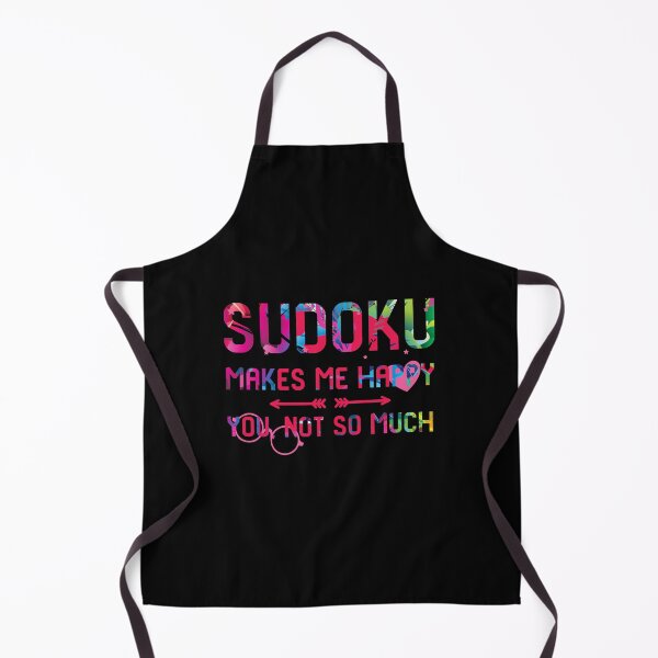 Item preview, Sudoku Makes Me Happy You Not So Much Everyday Puzzle Solver designed and sold by at85productions.