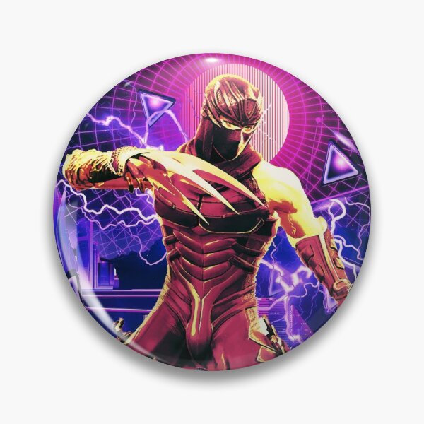 Item preview, Ninja Gaiden retro wave gaming neon city designed and sold by SyanArt.
