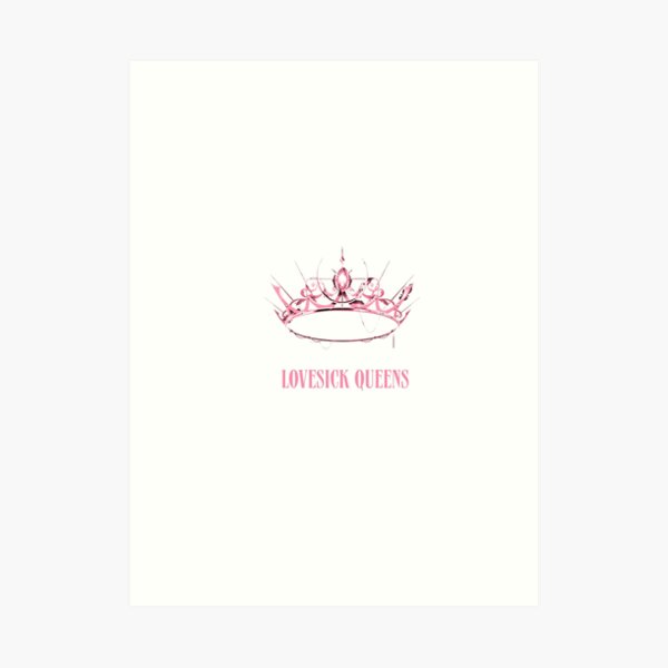 Blackpink Crown Art Prints Redbubble