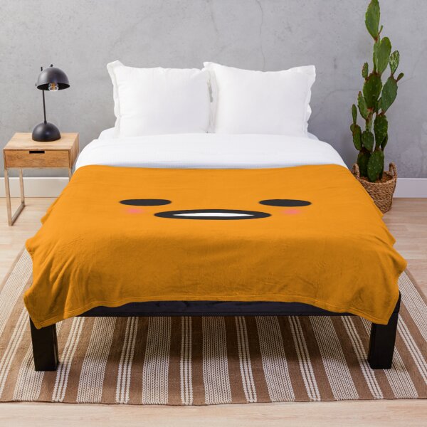 Gudetama Throw Blankets Redbubble