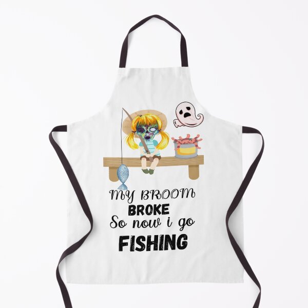 Item preview, My broom broke so now I go fishing  designed and sold by Designhub14.
